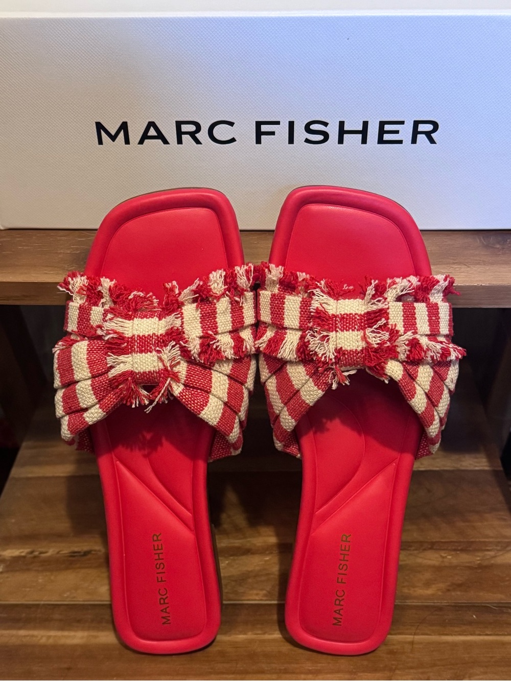 Marc Fisher Orbit in Medium Red - Size 6.5